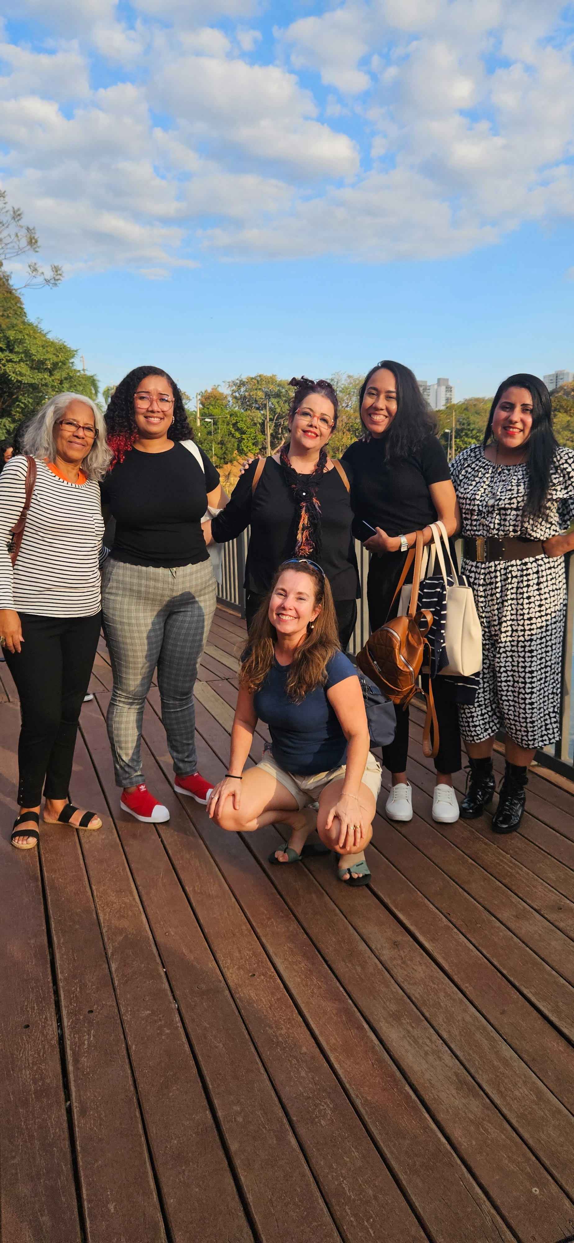 Equipe pedagógica do Provoc Rio que acompanhou os estudantes do Rio de janeiro.