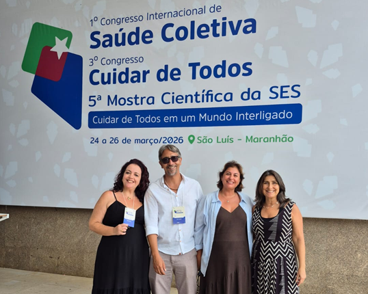 coordenação da EPSJV/Fiocruz no evento do Maranhão.