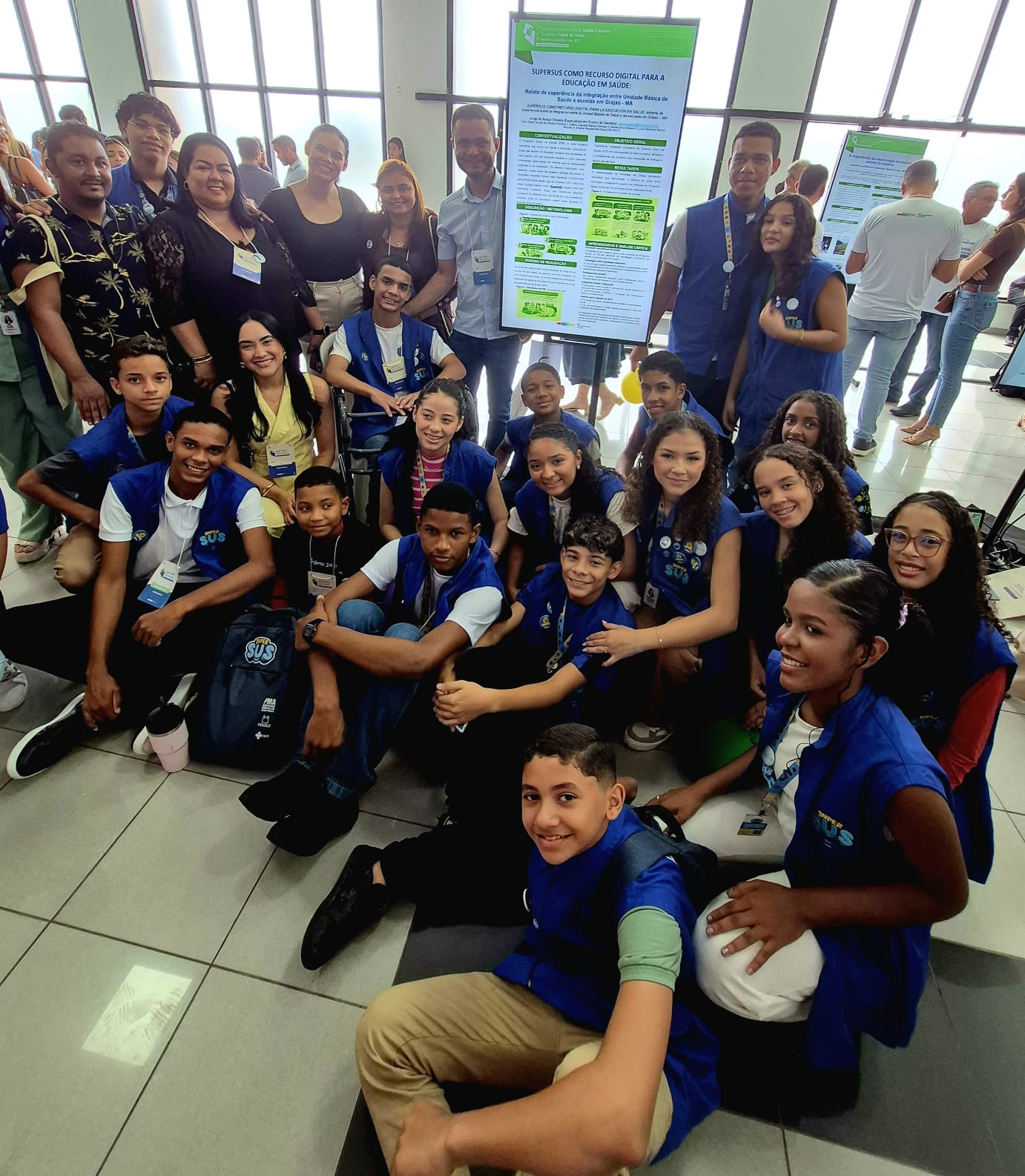 jovens sanitaristas protagonistas do Super SUS